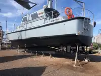 Landmålingsfartøj til salg