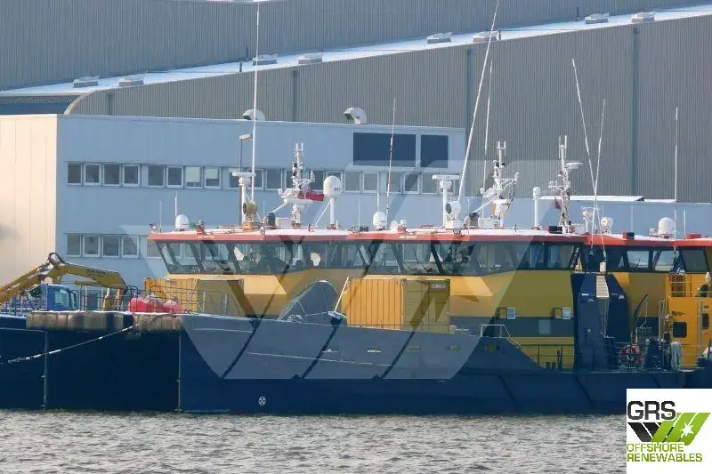 Servicefartøj til vindmølleparker til salg