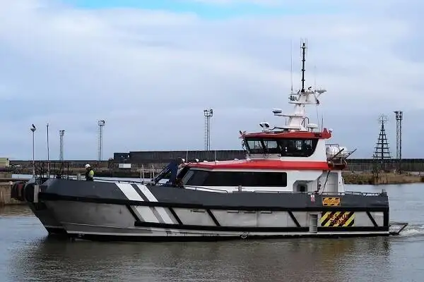 Servicefartøj til vindmølleparker til salg