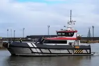 Wind farm service vessel til salg