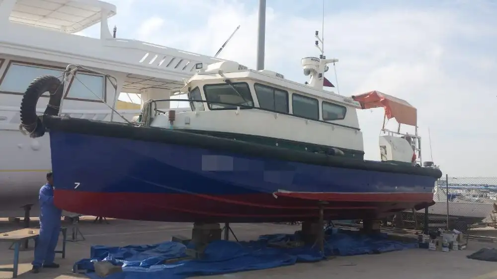 Besætningsbåd til salg