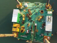 Mobil boreplatform til salg