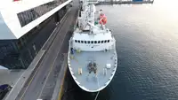 Containerskib til salg
