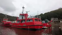 Landmålingsfartøj til salg
