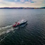 Landmålingsfartøj til salg