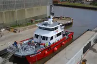 Wind farm service vessel til salg