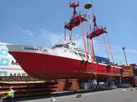 Containerskib til salg