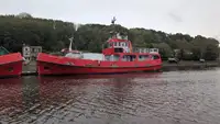 Landmålingsfartøj til salg