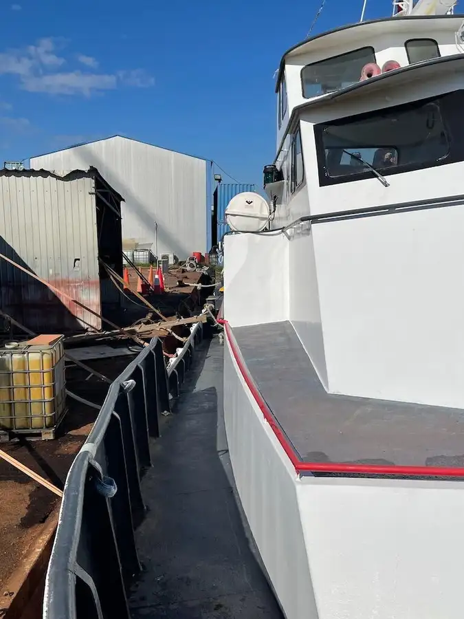 Containerskib til salg