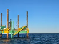 Mobil boreplatform til salg