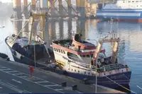 Containerskib til salg