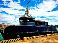 Containerskib til salg
