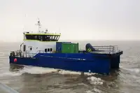 Wind farm service vessel til salg