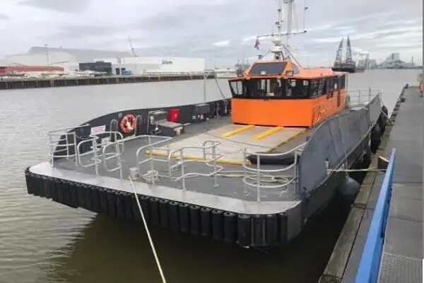 Servicefartøj til vindmølleparker til salg