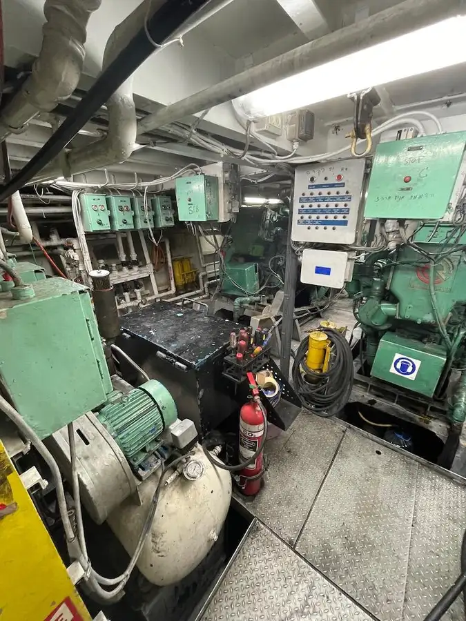 Containerskib til salg
