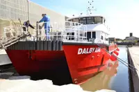 Servicefartøj til vindmølleparker til salg