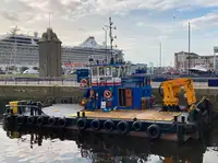 Containerskib til salg