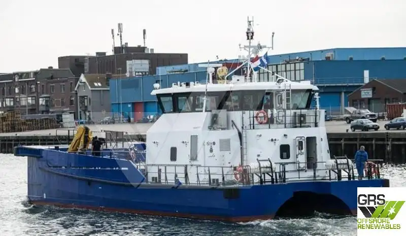 Servicefartøj til vindmølleparker til salg