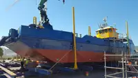 Arbejdsbåde til salg