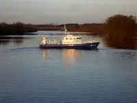 Landmålingsfartøj til salg