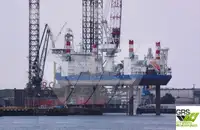 Mobil boreplatform til salg