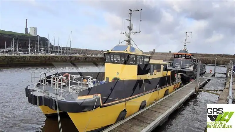 Servicefartøj til vindmølleparker til salg