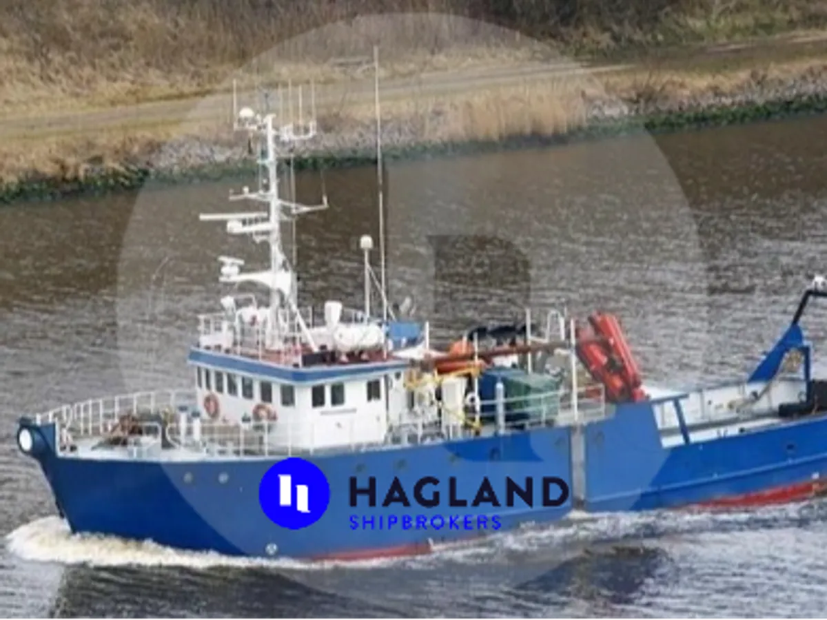 Landmålingsfartøj til salg