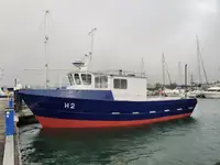 Landmålingsfartøj til salg