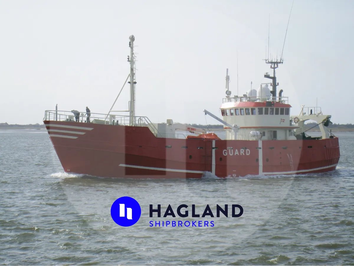 Landmålingsfartøj til salg