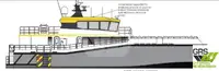 Wind farm service vessel til salg