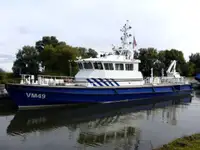 Landmålingsfartøj til salg