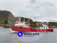 Landmålingsfartøj til salg