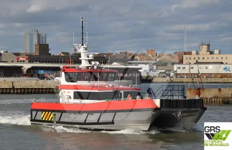 Servicefartøj til vindmølleparker til salg