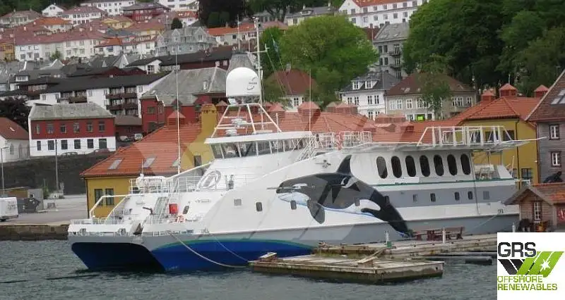 Landmålingsfartøj til salg