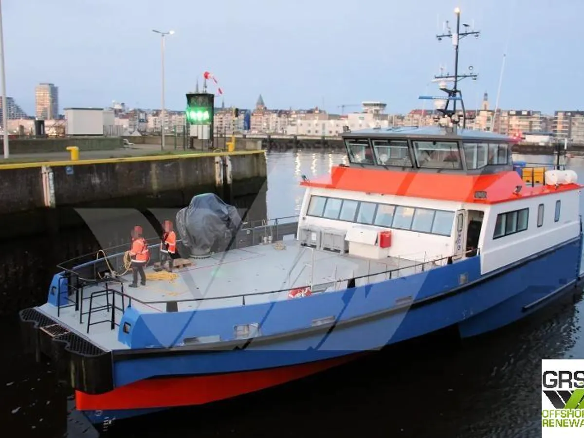 Servicefartøj til vindmølleparker til salg