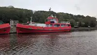 Landmålingsfartøj til salg