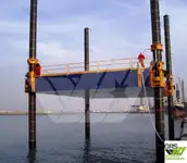 Mobil boreplatform til salg