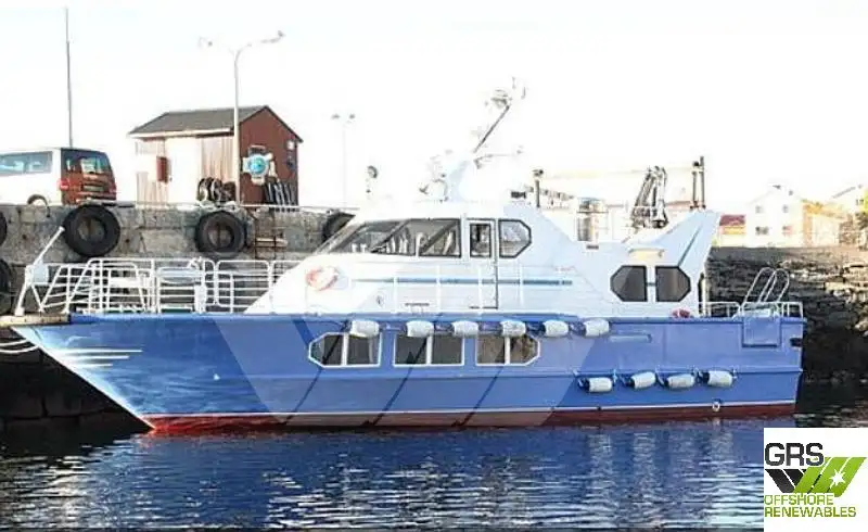 Servicefartøj til vindmølleparker til salg