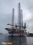 Mobil boreplatform til salg