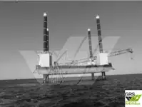 Mobil boreplatform til salg