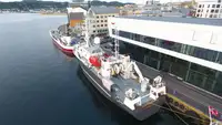 Containerskib til salg