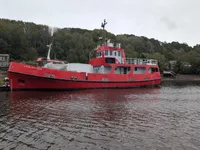 Landmålingsfartøj til salg