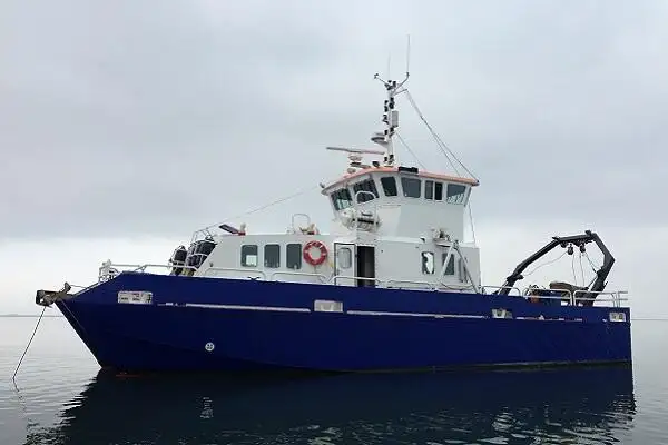 Landmålingsfartøj til salg