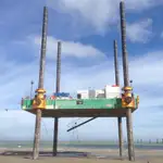 Jack-up drilling rig til salg