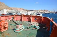 Containerskib til salg