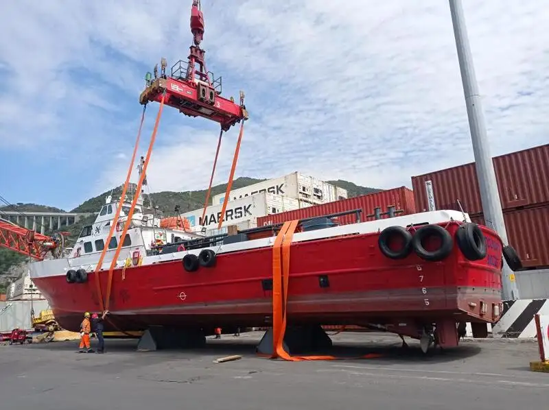 Containerskib til salg