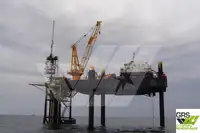 Mobil boreplatform til salg
