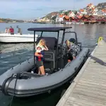 Stiv oppustelig båd til salg