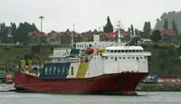 Containerskib til salg