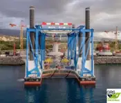 Mobil boreplatform til salg